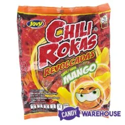 Jovy Chili Rokas Revolcadas Hard Candy - Mango: 65-Piece Bag -Candy Store jovy chili rokas revolcadas hard candy mango 65 piece bag candy warehouse 4