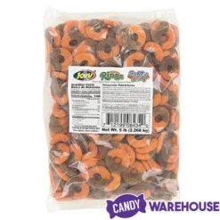 Jovy Crazy Gummy Rings Chamoy Candy - Green Apple: 5LB Bag -Candy Store jovy crazy gummy rings chamoy candy green apple 5lb bag candy warehouse 4