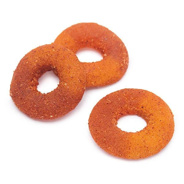 Jovy Crazy Gummy Rings Chamoy Candy - Peach: 5LB Bag 3 Jovy Crazy Gummy Rings Chamoy Candy - Peach: 5LB Bag