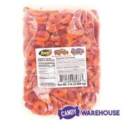 Jovy Crazy Gummy Rings Chamoy Candy - Watermelon: 5LB Bag 9 Jovy Crazy Gummy Rings Chamoy Candy - Watermelon: 5LB Bag -Candy Store jovy crazy gummy rings chamoy candy watermelon 5lb bag candy warehouse 4