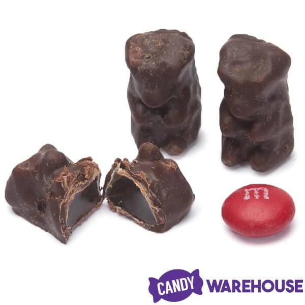 Koppers Dark Chocolate Covered Gummi Bears: 1LB Jar 5 Koppers Dark Chocolate Covered Gummi Bears: 1LB Jar - Image 3
