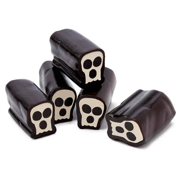 Licorice Skulls Candy: 5LB Bag 3 Licorice Skulls Candy: 5LB Bag