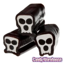 Licorice Skulls Candy: 5LB Bag 13 Licorice Skulls Candy: 5LB Bag -Candy Store licorice skulls candy 5lb bag candy warehouse 5