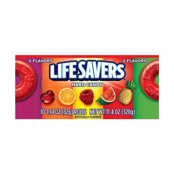 LifeSavers Hard Candy Rolls - 5 Flavors: 20-Piece Pack 6 LifeSavers Hard Candy Rolls - 5 Flavors: 20-Piece Pack - Image 4