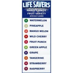 LifeSavers Hard Candy Singles - 10 Flavors Assortment: 1200-Piece Case -Candy Store lifesavers hard candy singles 10 flavors assortment 1200 piece case candy warehouse 6