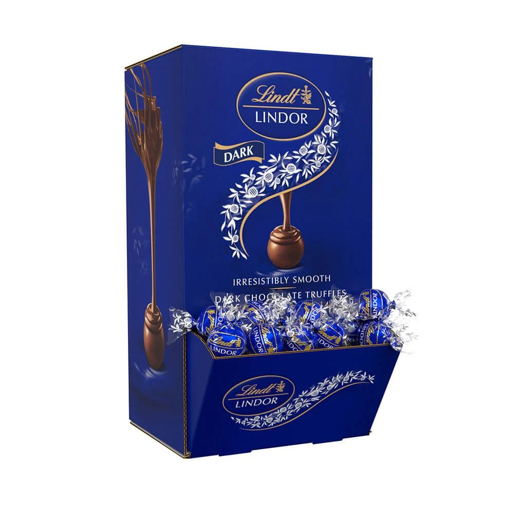 Lindt Chocolate Lindor Truffles - Dark Chocolate: 120-Piece Box 6 Lindt Chocolate Lindor Truffles - Dark Chocolate: 120-Piece Box - Image 4