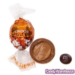 Lindt Chocolate Lindor Truffles - Peanut Butter: 60-Piece Box -Candy Store lindt chocolate lindor truffles peanut butter 60 piece box candy warehouse 3