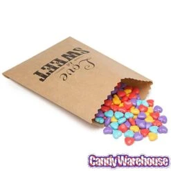 Love Is Sweet Paper Candy Bags: 50-Piece Pack -Candy Store love is sweet paper candy bags 50 piece pack candy warehouse 2 40c61f00 372b 4a5f 9e18 d4bb70a95813