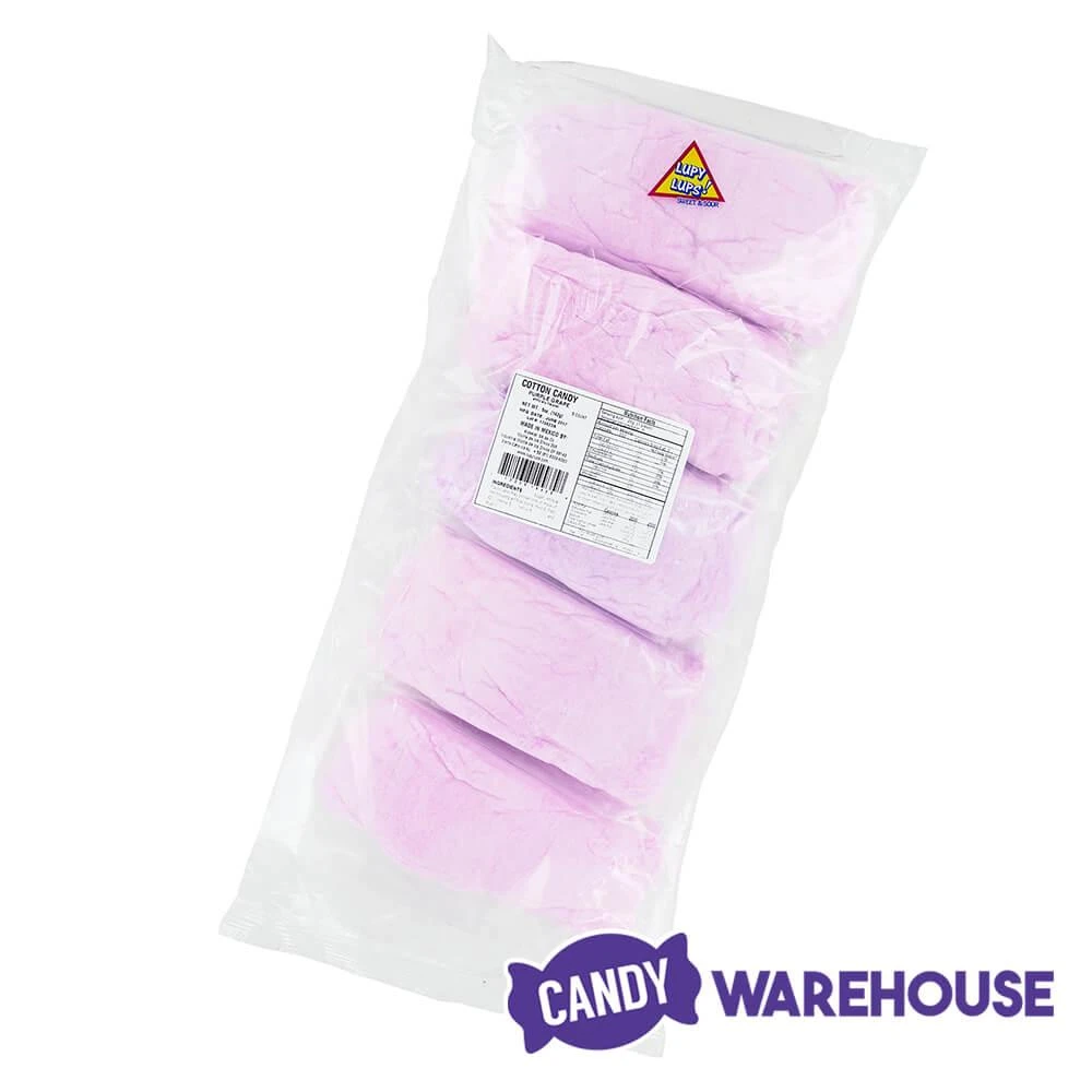 Lupy Lups Purple Cotton Candy 0.5-Ounce Packs - Grape: 10-Piece Bag 6 Lupy Lups Purple Cotton Candy 0.5-Ounce Packs - Grape: 10-Piece Bag - Image 4