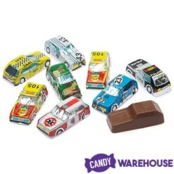 Madelaine Foiled Milk Chocolate Mini Cars: 100-Piece Display -Candy Store madelaine foiled milk chocolate mini cars 100 piece display candy warehouse 5