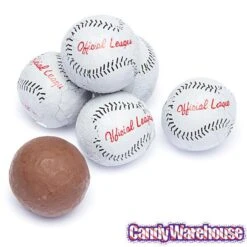 Madelaine Foiled Milk Chocolate Sports Balls 2-Ounce Mesh Bags - Baseball: 24-Piece Tub -Candy Store madelaine foiled milk chocolate sports balls 2 ounce mesh bags baseball 24 piece tub candy warehouse 4 f2f93961 c279 4073 82ab 7d34809b8408