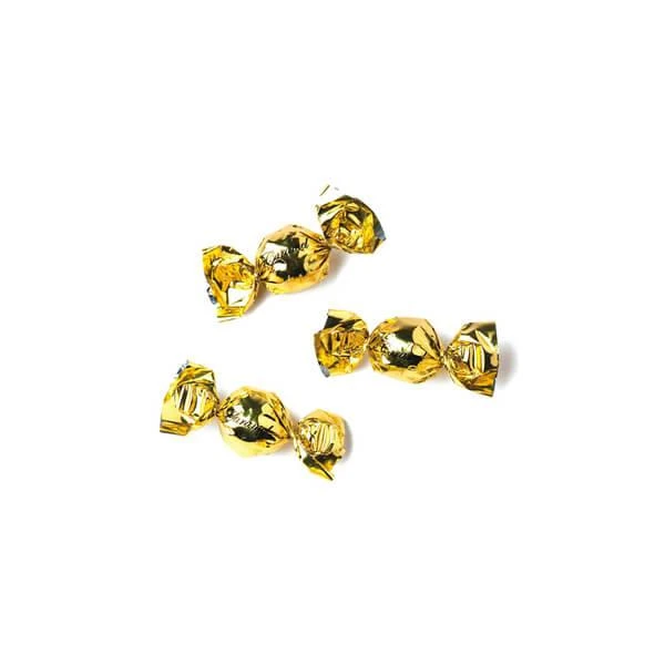 Madelaine Gold Foiled Caramel Filled Chocolate Truffles: 30-Piece Tub 4 Madelaine Gold Foiled Caramel Filled Chocolate Truffles: 30-Piece Tub - Image 2