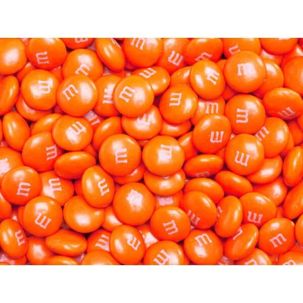 M&M's Milk Chocolate Candy - Orange: 5LB Bag 3 M&M's Milk Chocolate Candy - Orange: 5LB Bag