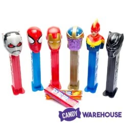 Marvel PEZ Candy Packs: 12-Piece Display -Candy Store marvel pez candy packs 12 piece display candy warehouse 2 9766298c 9f0b 4d39 9c28 7d964ef766d8