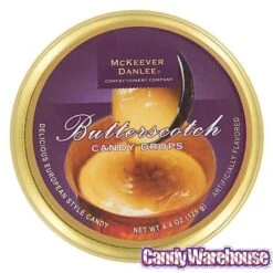 McKeever & Danlee Bon Bons Candy Tins - Butterscotch: 6-Piece Box -Candy Store mckeever and danlee bon bons candy tins butterscotch 6 piece box candy warehouse 4