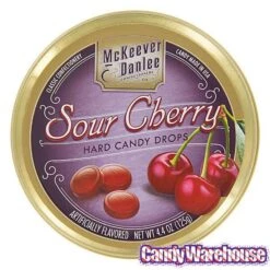 McKeever & Danlee Bon Bons Candy Tins - Sour Cherry: 6-Piece Box -Candy Store mckeever and danlee bon bons candy tins sour cherry 6 piece box candy warehouse 4