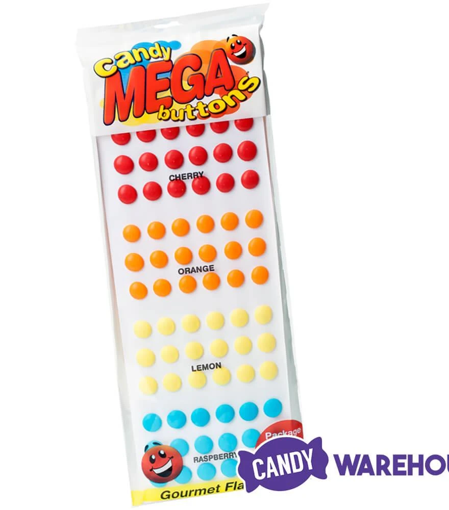 Mega Candy Buttons Sheets: 3-Piece Pack 4 Mega Candy Buttons Sheets: 3-Piece Pack - Image 2