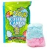 Mega Sour Cotton Candy Packs: 12-Piece Display -Candy Store mega sour cotton candy packs 12 piece display candy warehouse 1