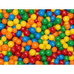 Micro Assorted Colors 1/4-Inch Jawbreakers: 2LB Bag