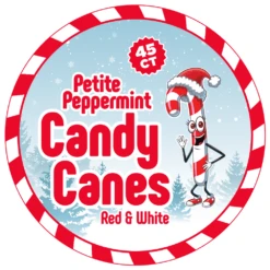 Mini Candy Canes - Red And White: 45-Piece Jar -Candy Store mini candy canes red and white 45 piece jar candy warehouse 9