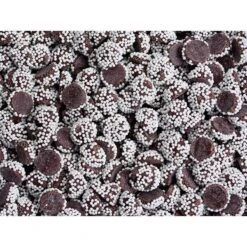 Mini Dark Chocolate Drops With White Nonpareils: 10LB Case