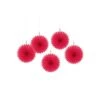 Mini Hanging Fans - Apple Red: 5-Piece Pack 2 Mini Hanging Fans - Apple Red: 5-Piece Pack -Candy Store mini hanging fans apple red 5 piece pack candy warehouse 1