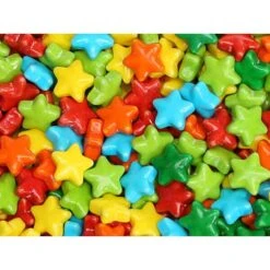 Neon Candy Stars: 2LB Bag