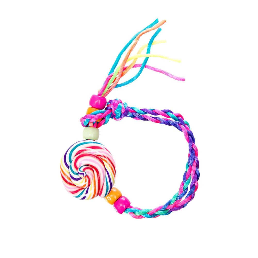 Neon Swirl Candy Friendship Bracelet 3 Neon Swirl Candy Friendship Bracelet