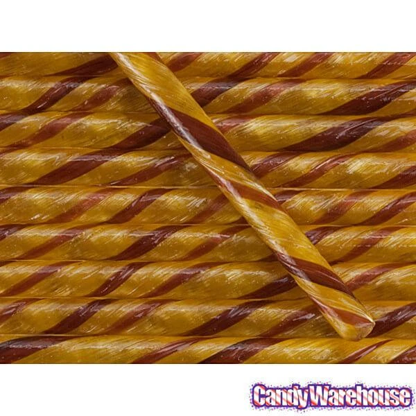Old Fashioned Hard Candy Sticks - Butterscotch: 80-Piece Box 4 Old Fashioned Hard Candy Sticks - Butterscotch: 80-Piece Box - Image 2