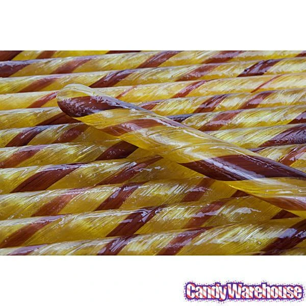 Old Fashioned Hard Candy Sticks - Butterscotch: 80-Piece Box 5 Old Fashioned Hard Candy Sticks - Butterscotch: 80-Piece Box - Image 3