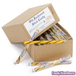 Old Fashioned Hard Candy Sticks - Butterscotch: 80-Piece Box 9 Old Fashioned Hard Candy Sticks - Butterscotch: 80-Piece Box -Candy Store old fashioned hard candy sticks butterscotch 80 piece box candy warehouse 4 ddcc8d64 0571 407d 9d54 6b5535e1cb5d