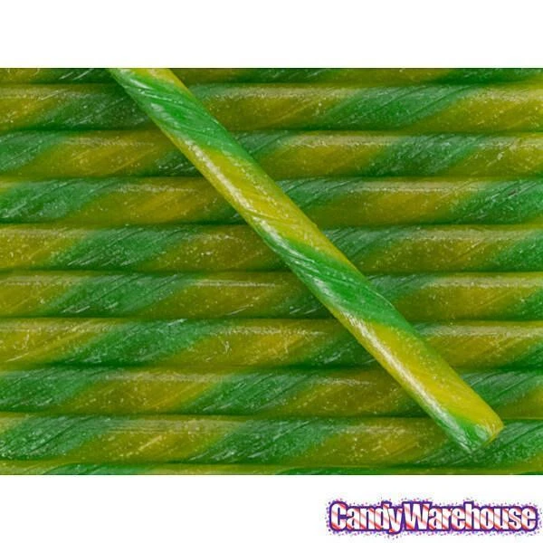 Old Fashioned Hard Candy Sticks - Lemon Lime: 80-Piece Box 4 Old Fashioned Hard Candy Sticks - Lemon Lime: 80-Piece Box - Image 2