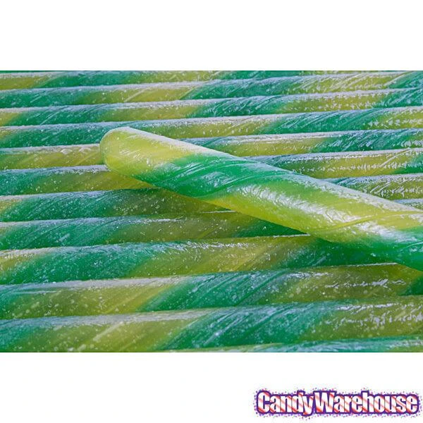 Old Fashioned Hard Candy Sticks - Lemon Lime: 80-Piece Box 5 Old Fashioned Hard Candy Sticks - Lemon Lime: 80-Piece Box - Image 3