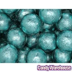 Palmer Foiled Caramel Filled Chocolate Candy Balls - Robin Egg Blue: 5LB Bag -Candy Store palmer foiled caramel filled chocolate candy balls robin egg blue 5lb bag candy warehouse 4