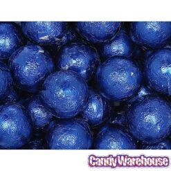 Palmer Foiled Caramel Filled Chocolate Candy Balls - Royal Blue: 5LB Bag -Candy Store palmer foiled caramel filled chocolate candy balls royal blue 5lb bag candy warehouse 4