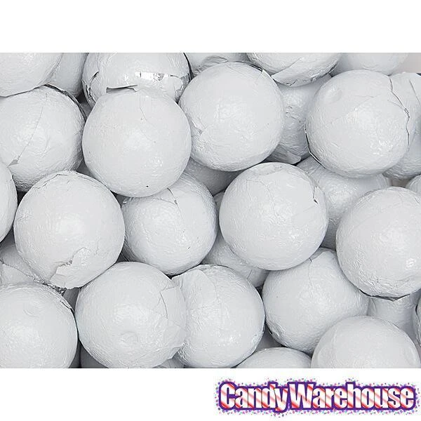 Palmer Foiled Caramel Filled Chocolate Candy Balls - White: 5LB Bag 5 Palmer Foiled Caramel Filled Chocolate Candy Balls - White: 5LB Bag - Image 3