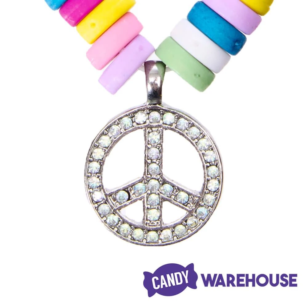 Peace Pendant Candy Bracelet 4 Peace Pendant Candy Bracelet - Image 2
