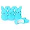 Peeps Marshmallow Candy Bunnies - Blue: 8-Piece Pack -Candy Store peeps marshmallow candy bunnies blue 8 piece pack candy warehouse 1