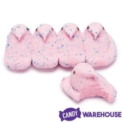 Peeps Marshmallow Chicks Candy - Cotton Candy: 5-Piece Pack -Candy Store peeps marshmallow chicks candy cotton candy 5 piece pack candy warehouse 3
