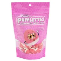 Petite Pufflettes Gummy Bites - Strawberry: 16-Ounce Bag