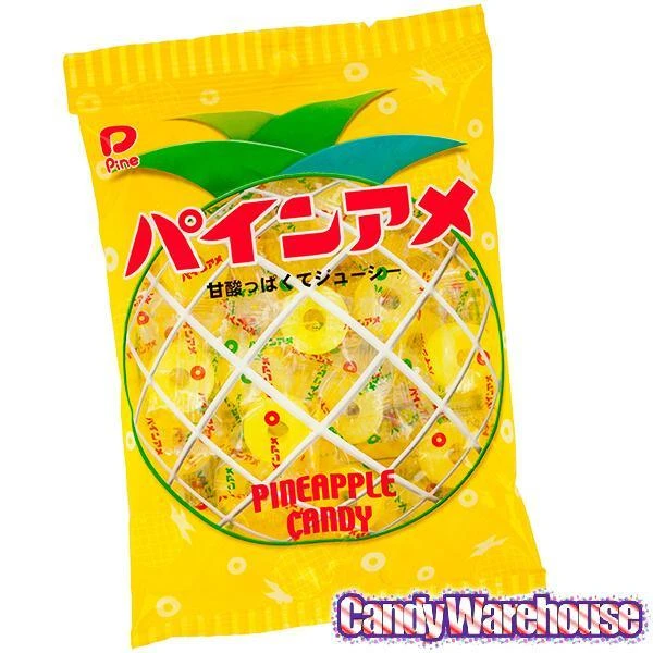 Pineapple Hard Candy Circle Slices: 4.23-Ounce Bag 4 Pineapple Hard Candy Circle Slices: 4.23-Ounce Bag - Image 2