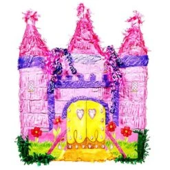 Pink Castle Pinata