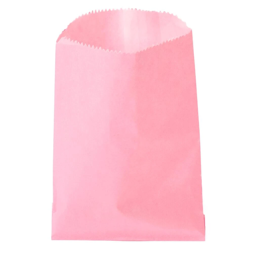 Pink Gourmet Candy Bags: 100-Piece Pack 3 Pink Gourmet Candy Bags: 100-Piece Pack