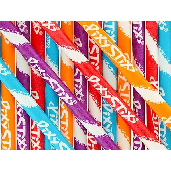Pixy Stix Candy Powder Straws: 2500-Piece Case 3 Pixy Stix Candy Powder Straws: 2500-Piece Case