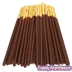 Pocky - Chocolate Cream Covered Biscuit Sticks Packs: 10-Piece Box -Candy Store pocky chocolate cream covered biscuit sticks packs 10 piece box candy warehouse 3
