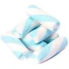 Puffy Poles Jumbo Marshmallow Twists - Blueberry: 1KG Bag -Candy Store puffy poles jumbo marshmallow twists blueberry 1kg bag candy warehouse 1