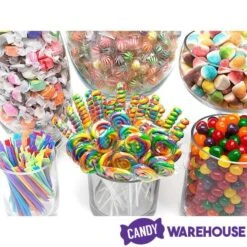 Rainbow Candy Bar Table Assortment -Candy Store rainbow candy bar table assortment candy warehouse 3
