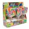 Rainbow Swirl 3.5-Ounce Square Lollipops: 12-Piece Display -Candy Store rainbow swirl 3 5 ounce square lollipops 12 piece display candy warehouse 1