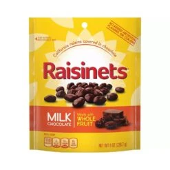 Raisinets Milk Chocolate Raisins Candy: 8-Ounce Bag -Candy Store raisinets milk chocolate raisins candy 8 ounce bag candy warehouse 5 c3d150a8 1e05 4d00 874a b060f37331b4