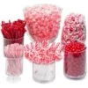 Red Candy Bar Table Assortment -Candy Store red candy bar table assortment candy warehouse 1